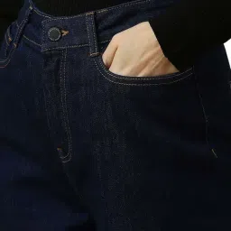 Allen Solly Navy Regular Fit Jeans image 4