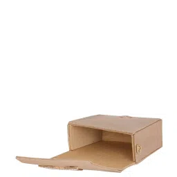 NR by Nidhi Rathi Golden Leather Embellished Clutch image 4