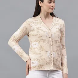 Cantabil Beige Others Self Sweater image 4