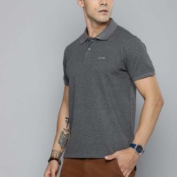 r.code by the roadster life co. R.Code by The Roadster Lifestyle Co. Men Regular Fit Pack Of 2 Solid Polo Cotton T-shirts-picture-45