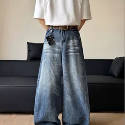 KPOP Men Relaxed Trousers-picture-32