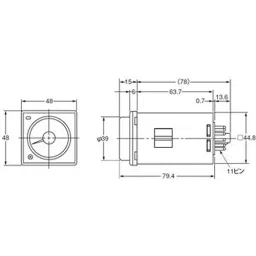Omron Solid State Timer H3CR-H AC 200/220/240 V, H3CR-HRL AC200-240 S image 2