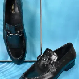 Cobblerz Men's Black Formal Loafers-picture-31