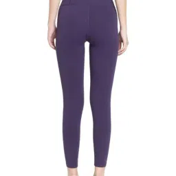 Adidas Purple Slim Fit Sports Tights image 2