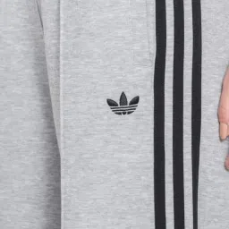 Adidas Originals Grey Regular Fit Trackpants image 5