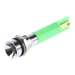 RS PRO Green Panel Mount Indicator 24V c.c., Mounting Hole Size 8 mm, Termination Type Solder Tab, IP Rating IP67, Model No 212008-picture-36