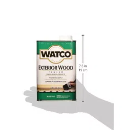 Rust-Oleum Watco Exterior Wood One Step Finish for Wooden Surface, Natural, 67741 (Can of 946 ml) image 3