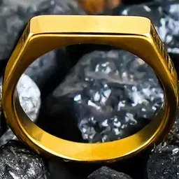 Lovemi Movements Gold-Plated Stainless Steel Finger Ring-picture-41