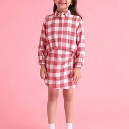 U.S. Polo Assn. Kids Checked Cotton Shirt Style Top-picture-27