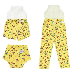 Potty Training Pants Pajamas & Shorts for Toddlers 100% Cotton - Sailing Hearts-image-14