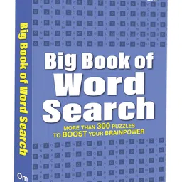 om books international Word Search: Big Book of Word Search - More Than 300 Puzzles to Boost Your Brainpower - Word Activity for Kids. English (Paperback)-picture-28