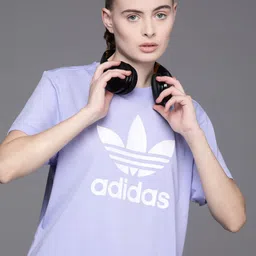 ADIDAS Originals Trefoil Printed Relaxed T-shirt-image-6