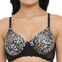 Clovia Black Non Wired Padded T-Shirt Bra-picture-28