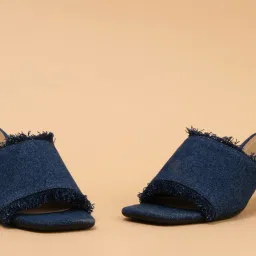 Eridani Women's Ruth Blue Casual Sandals image 4