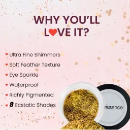 Coloressence HD Sparkle Shimmer Pigments Eyeshadow HDS-2 - 5 gm image 3