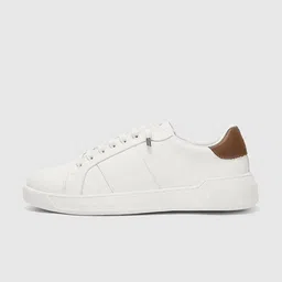 KINGDOM OF WHITE Men Colourblocked PU Sneakers image 2