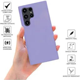 Sprig Back Cover for Samsung Galaxy S24 Ultra (Purple) image 2