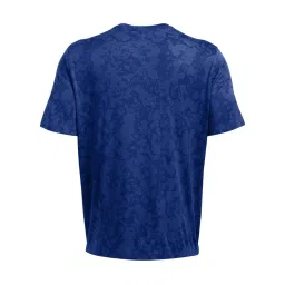 Under Armour Blue Regular Fit Texture Sports T-Shirt image 4