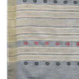 VASTRA-THE FACTORY STORE Woven Design Zari Border Saree image 4