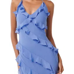 Forever New Kimberley Petite Low Back Ruffle Dress image 4