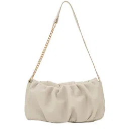 Miraggio Fall Cream Medium Irene Soft Gathered Shoulder Handbag-picture-47