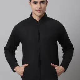 Cantabil Black Regular Fit Sweatshirt-picture-17