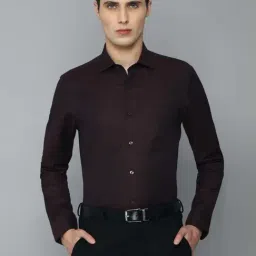 Louis Philippe Gods & Kings Brown Cotton Regular Fit Printed Shirts-picture-35