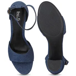 Inc.5 Women's Navy Ankle Strap Sandals image 4