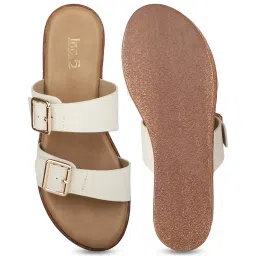 Inc.5 Women's Cream Casual Wedges image 4