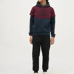 Jack & Jones Junior Boys Colourblocked Hooded Sweatshirt image 3