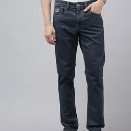 U.S. Polo Assn. Denim Co. Men Brandon Slim Tapered Fit Mid-Rise Stretchable Jeans-image-13