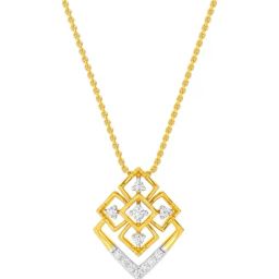 Kisna Diamond & Gold Jewellery 14k Kenza Pendant-picture-12