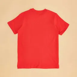 Pantaloons Junior Red Cotton Printed T-Shirt image 4