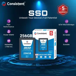 Consistent Internal SSD 2.5-inch 256 GB with SATA III 6.0 Gbps Interface image 2