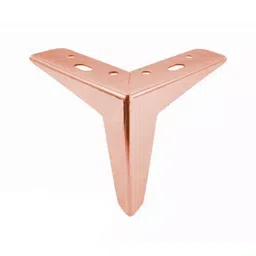 Harrison 03 Series 4 inch (10.16 cm) Rose Gold Finish Sofa Leg, 19-picture-21