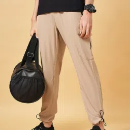 Ajile by Pantaloons Wood Ash Regular Fit Trackpants image 4