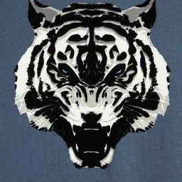 Antony Morato Boys Blue Printed Round Neck Short Sleeves T-Shirt image 4