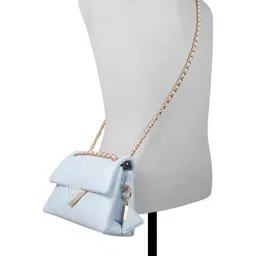 Aldo SOFTPUFF Light Blue Shoulder Bag image 4