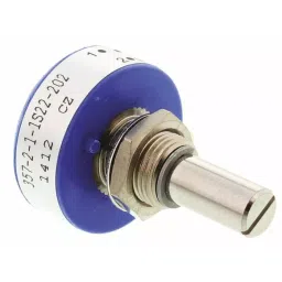 Vishay Panel Mount Rotary Potentiometer 1 W Power 2 kΩ Resistance Turret Terminal, 357B2202MAB251S22 image 2