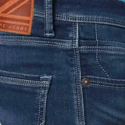 Pepe Jeans Blue Tapered Fit Low Rise Jeans image 4