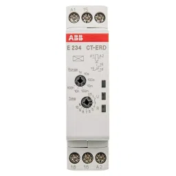 ABB 1SVR Series DIN Rail Mount Timer Relay, 24 â†’ 240 V AC, 24 â†’ 48 V DC, 1-Contact, 0.05 s â†’ 100h,, 1SVR500100R0000CT-ERD.12 image 2