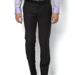 Van Heusen Brown Slim Fit Trousers-picture-16