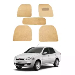 Auto Pearl MA3O71 PVC and Plastic Standard Mat for Fiat Siena 2005-2015 (Beige)-image-35
