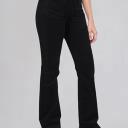 Wrangler Women Flared Clean Look High-Rise Stretchable Jeans image 5