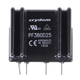 SENSATA/CRYDOM Solid State Relay 25 A RMS Load PCB Mount 530 V 15 Control, PF380D25 image 2
