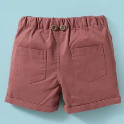 ToffyHouse Poplin Woven Half Sleeves Vehicle Printed Shirt & Shorts With Bow & Suspender - White & Maroon image 5