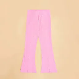 Pantaloons Junior Prism Pink Regular Fit Trousers image 3