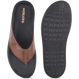 Healers by Liberty Men's Tan Thong Sandals image 4