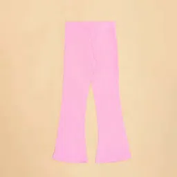 Pantaloons Junior Prism Pink Regular Fit Trousers image 4