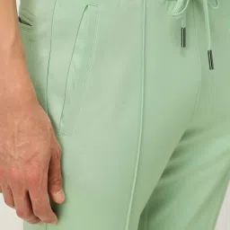 ANDAMEN Mint Green Regular Fit Joggers image 4